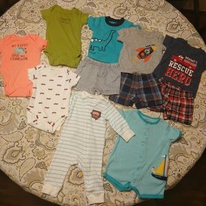 Baby boy clothes from Carter's size 3M